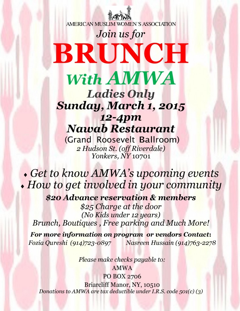 AMWA Brunch 1-Mar-2015