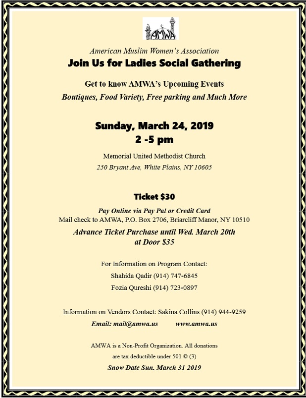 Ladies social gathering 2019